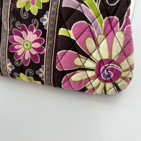 Vera Bradley Wallet Brown Floral Double Compartment Wallet - Picture 3 of 6